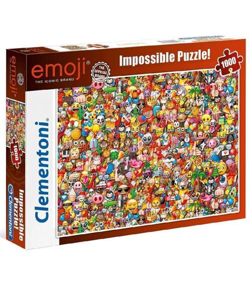 Clementoni Puzzle Impossible: Emoji 1000 dílků