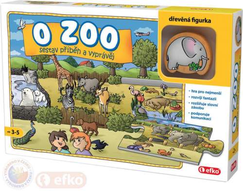 Efko Hra O Zoo skládej a vyprávěj příběhy