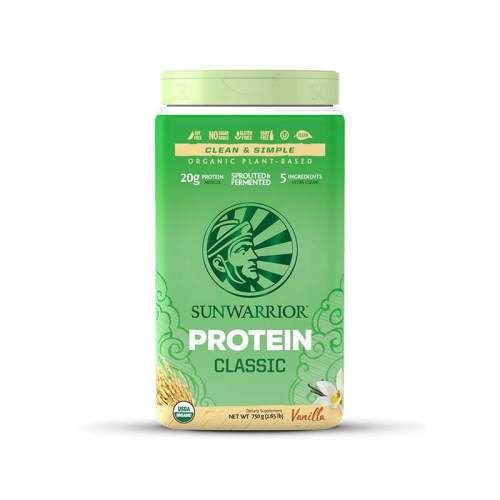 Sunwarrior Protein Classic BIO 750g, vanilka