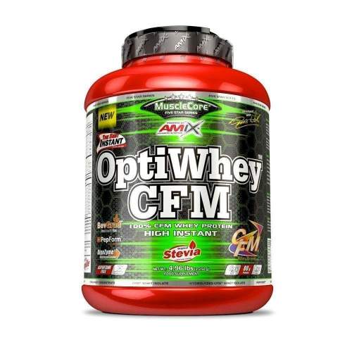 AMIX OptiWhey CFM Instant Protein , 2250g, Double White Chocolate