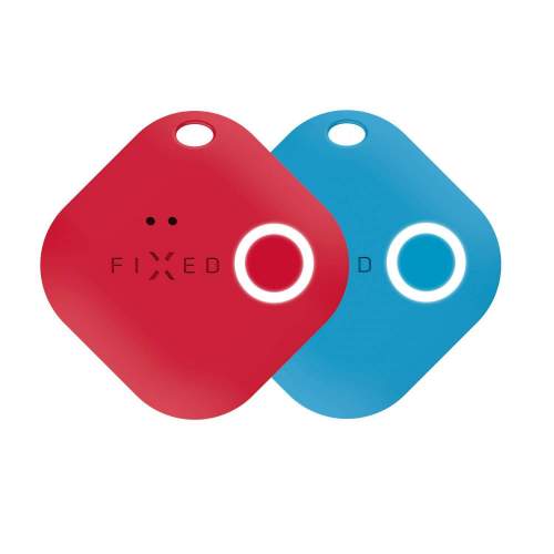 FIXED Smart tracker Smile s motion senzorem DUO PACK - červený + modrý