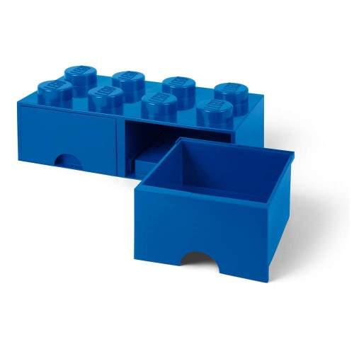 LEGO Úložný box 8 se šuplíky Modrá