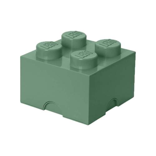 LEGO úložný box 4 khaki