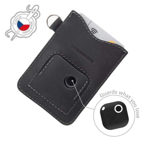 FIXED peněženka Smile Cards se smart trackerem, černá FIXSM-SCA-BK