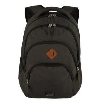 Travelite Basics Backpack Melange městský batoh NB 15,6‘‘ 22 l Brown