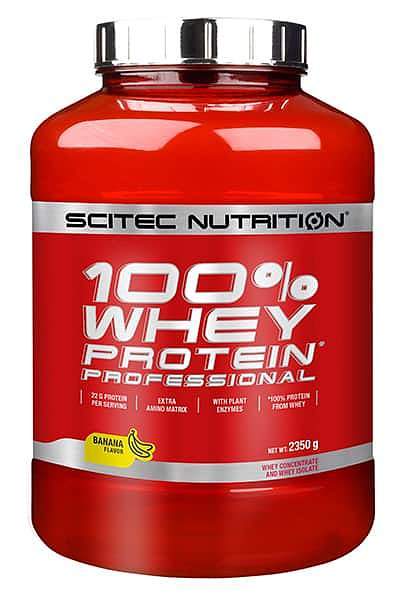 Scitec Nutrition 100% Whey Protein Professional 2350 g kiwi banana