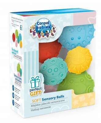 Canpol babies Senzorické míčky 6 ks barevné