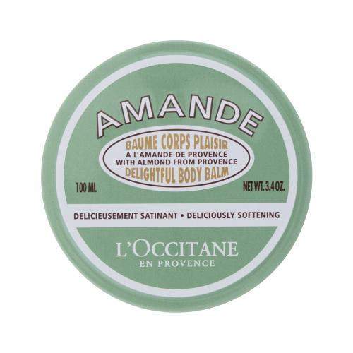 L´OCCitane Almond Delightful Body Balm (Amande) vyživující a změkčující tělový balzám 100 ml pro ženy