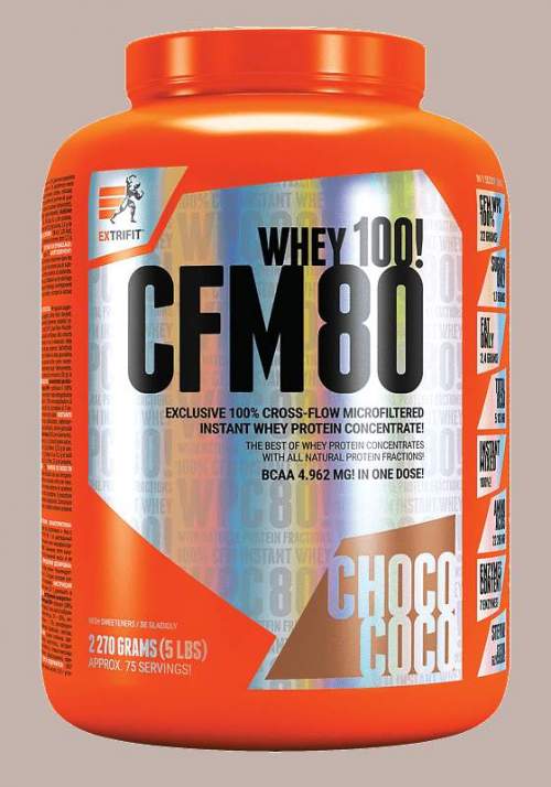 Extrifit CFM Instant Whey 80 2270 g choco coco
