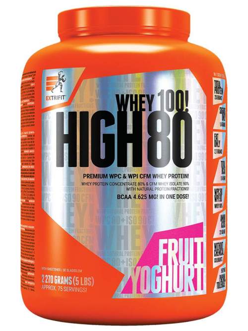 Extrifit High Whey 80 1000 g fruit yoghurt