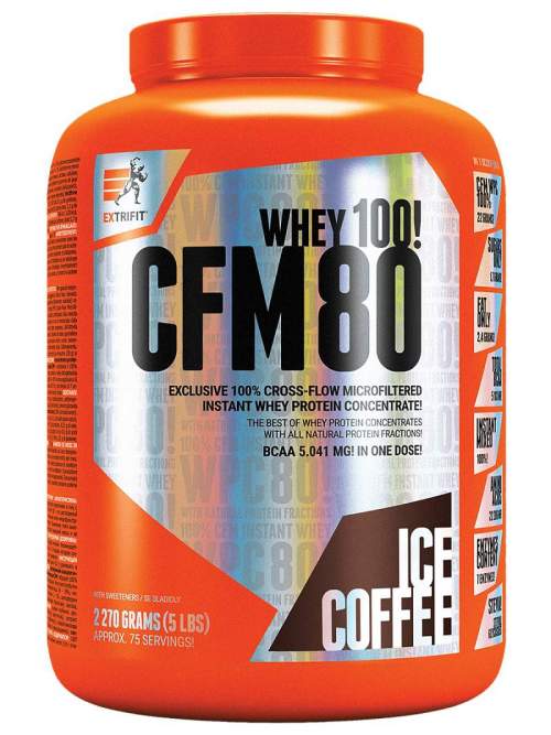 Extrifit CFM Instant Whey 80 2270 g ice coffee