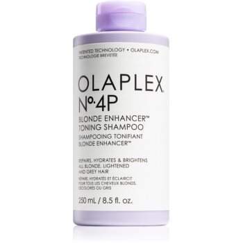 Olaplex N°4P Blond Enhancer fialový tónovací šampon neutralizující žluté tóny 250 ml