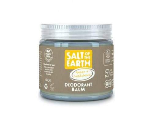 Salt Of The Earth Přírodní minerální deodorant Amber & Sandalwood (Deodorant Balm) 60 g