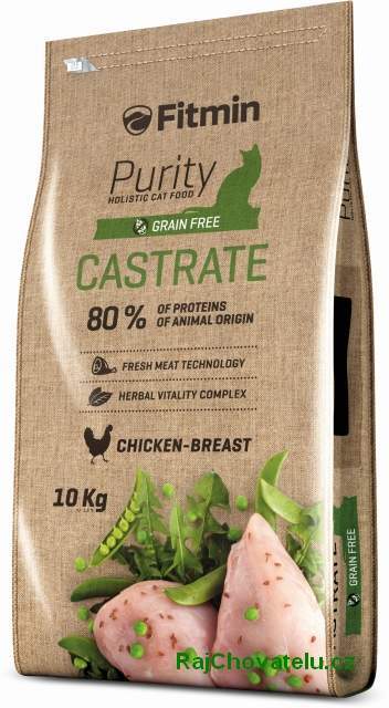 Fitmin cat Purity Castrate - 10 kg