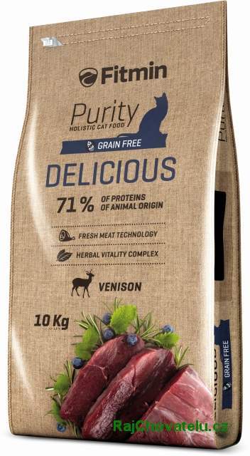 Fitmin cat Purity Delicious - 10 kg