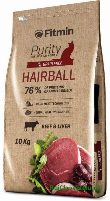 Fitmin cat Purity Hairball - 10 kg