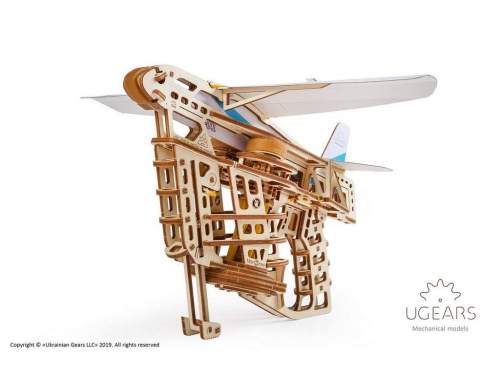 Ugears 3D puzzle Vystřelovací letadlo