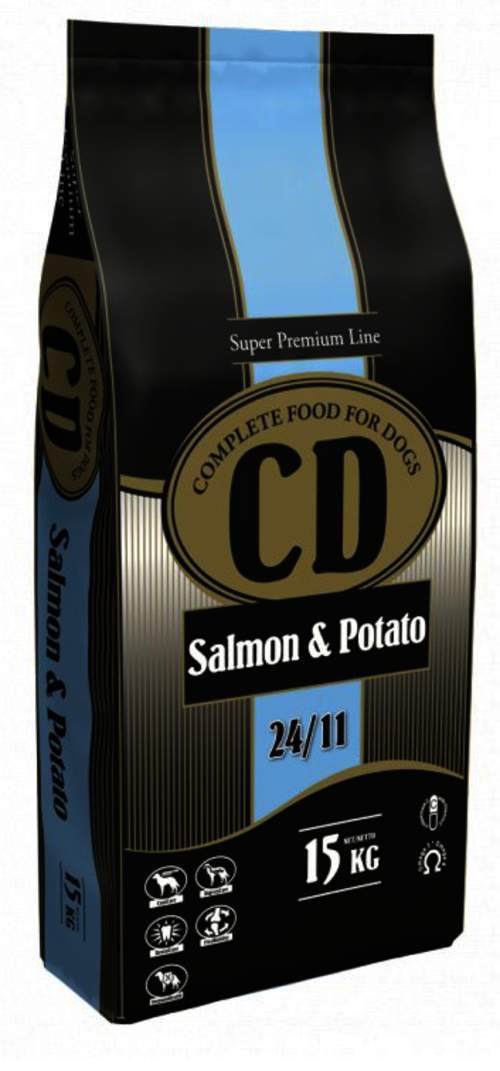 Delikan Dog CD Salmon & Potato 15 kg
