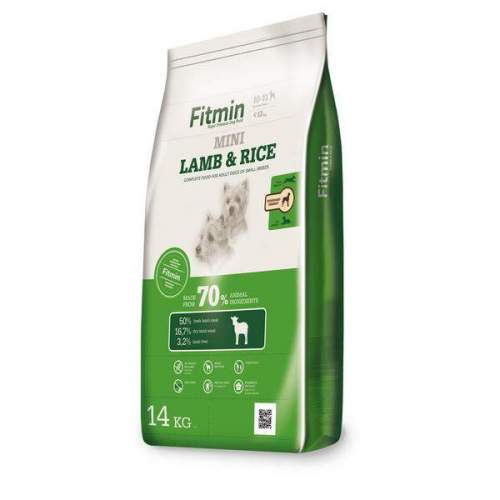 Fitmin dog mini lamb&rice 14kg