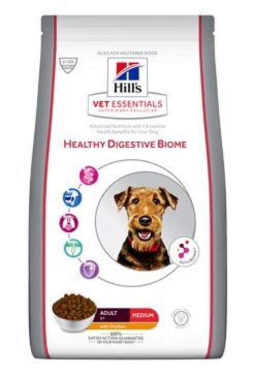 Hill's Can.Dry VE Healthy Digestive Biom Adult Med10kg