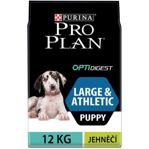 Pro Plan large puppy athletic optidigest jehněčí 12 kg