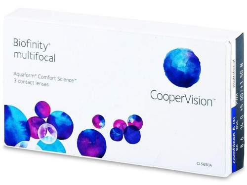 Cooper Vision Biofinity Multifocal (3 čočky)