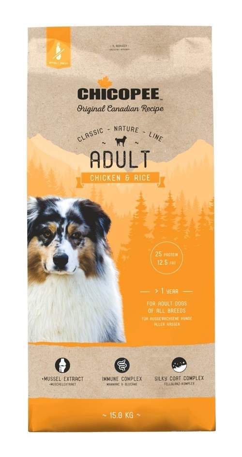Chicopee Dog Adult Chicken & Rice 15kg