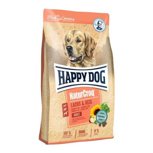 HAPPY DOG NaturCroq Lachs & Reis 15kg