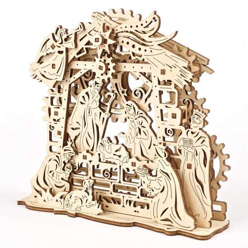 Ugears 3D dřevěné puzzle Betlém