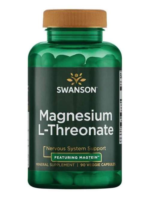 Swanson Magnesium L-Threonate 90 ks, kapsle