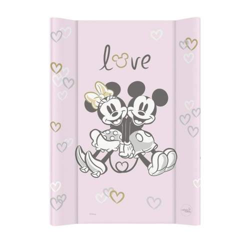 CEBA s pevnou deskou COMFORT 50x70 Disney Minnie & Mickey Pink