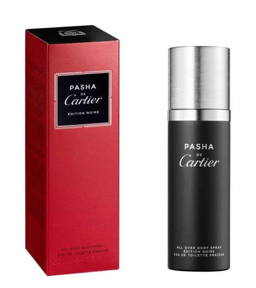 Cartier Pasha Edition Noire pánský tělový sprej 100ml