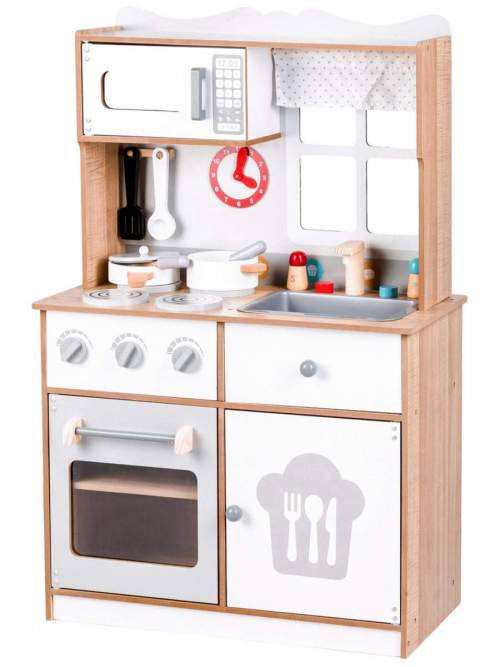 ECOTOYS Dřevěná kuchyňka pro děti Eco Toys