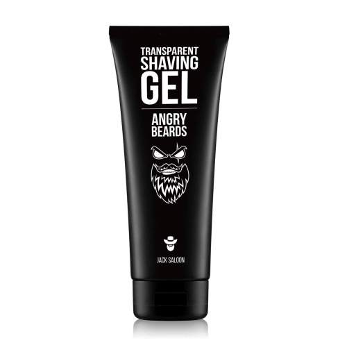 Angry Beards Transparent Shaving Gel Saloon - gel na holení 250 ml