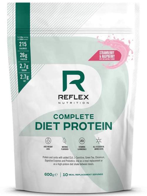Reflex Nutrition Complete Diet Protein 600g jahoda a malina