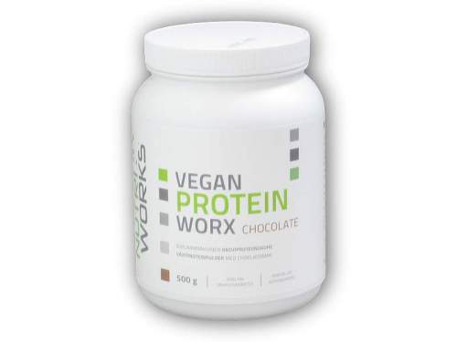 NutriWorks Vegan Protein Worx 500g čokoláda