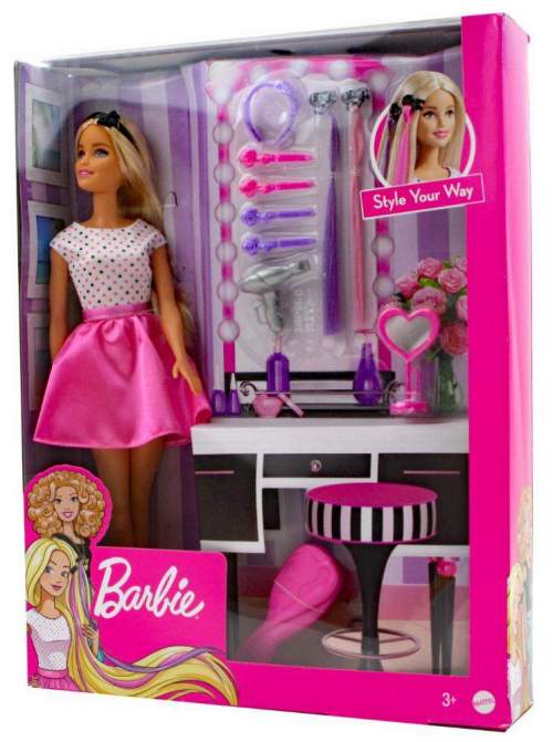 Mattel Barbie Barbie kadeřnický salón