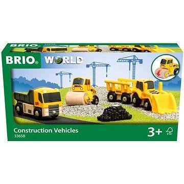 BRIO 33658 Stavební vozidla