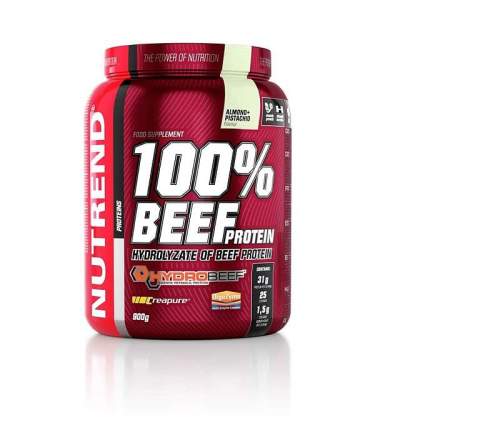 Nutrend 100% Beef Protein 900 g mandle + pistácie