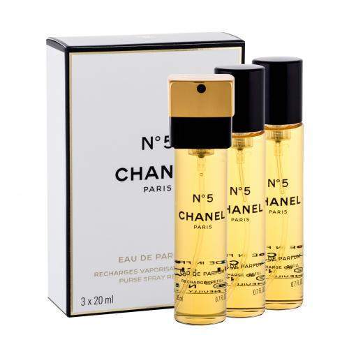 Chanel No.5 parfémovaná voda náplň 3x20 ml pro ženy