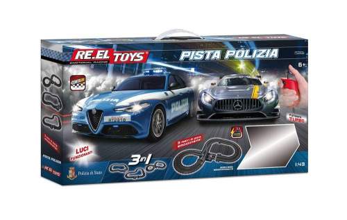 RE.EL Toys Autodráha Policie 3 m (8001059009060)