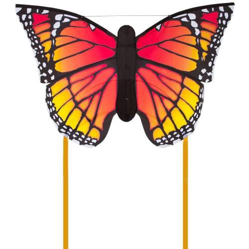Motýl červeno žlutý 130x80 cm