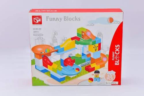 Funny Blocks Kostky - kuličková dráha