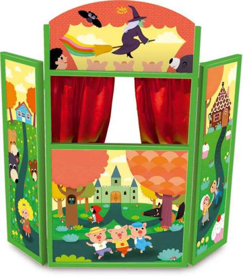 Vilac malované divadélko pro děti pohádky