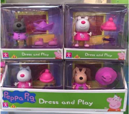 TM Toys Prasátko Peppa - figurky s módními doplňky