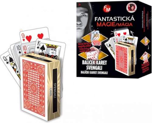 Sparkys Fantastická magie - balíček karet Svengali