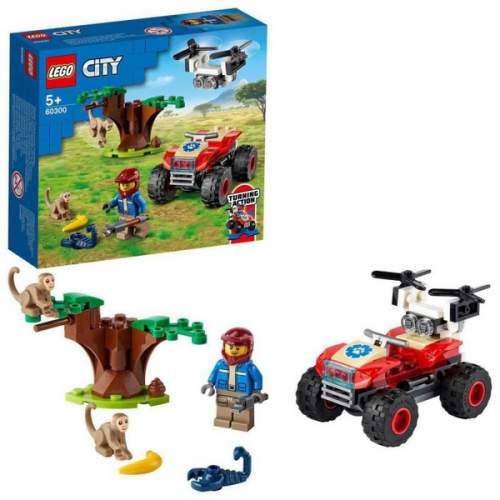 LEGO City Záchranářská čtyřkolka do divočiny