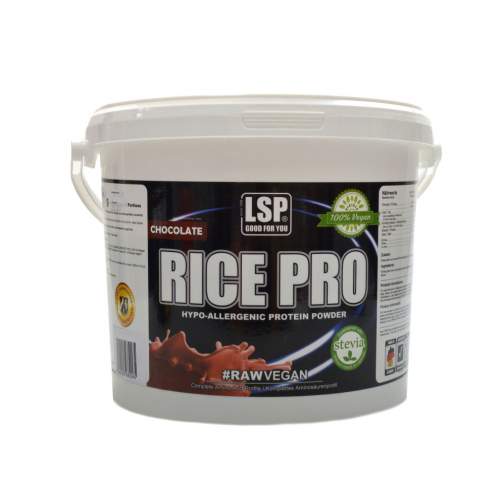 PROTEIN LSP Nutrition Rice pro 83% protein 4000g čokoláda
