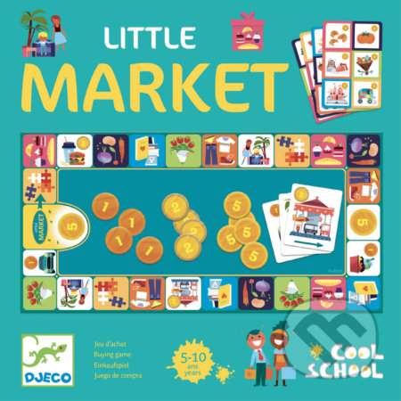 Malý trh: nákupná spoločenská stolová hra - Djeco
