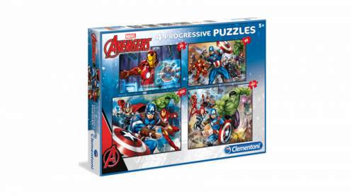 CLEMENTONI Puzzle Avengers 4v1